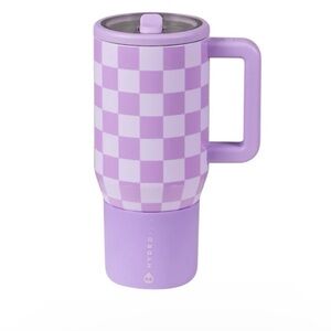 Hydrojug lavender checks 20 oz traveler